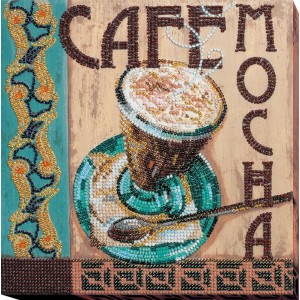 Bead Embroidery kit Mocha -...