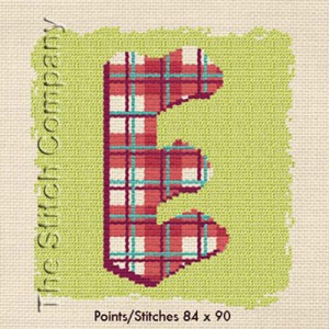 Cross Stitch Chart E -...