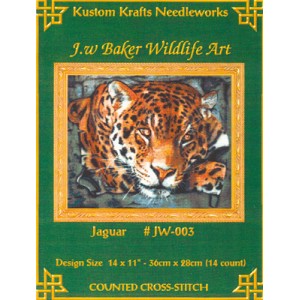 Cross Stitch Chart Jaguar -...