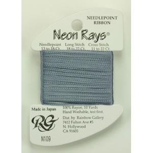 Neon Rays Pewter - Rainbow...