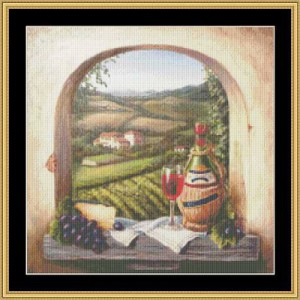 Borduurpatroon Chianti...