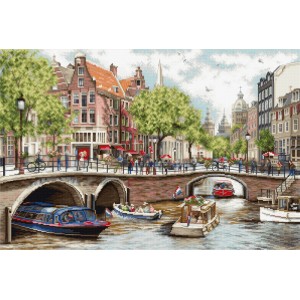 Cross stitch kit Amsterdam...