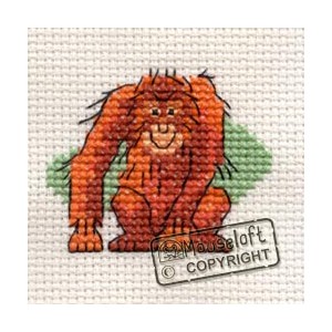 Cross Stitch Kit Orang-utan...