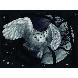Borduurpakket White Owl -...