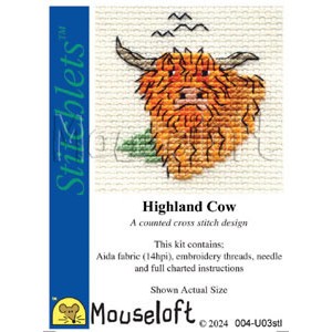 Cross stitch kit Highland...