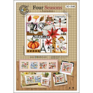 Borduurpatroon Four Seasons...