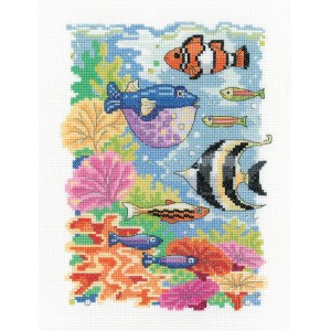 Borduurpakket Tropical Fish...