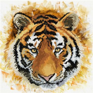 Pre-printed cross stitch...