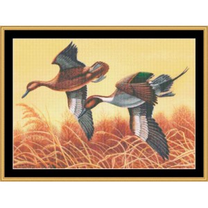Cross Stitch Chart Golden...