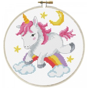 Pre-printed cross stitch...