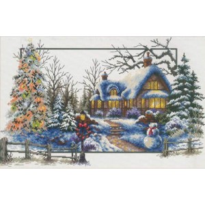 Pre-printed cross stitch...