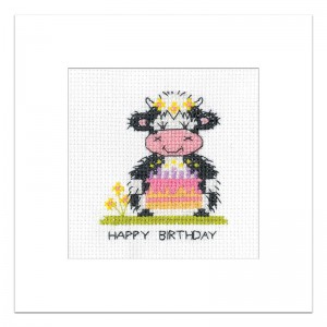 Cross stitch kit Milkshake...