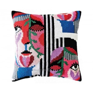 Cushion cross stitch kit...