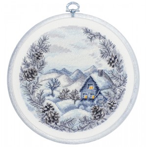 Cross stitch kit The Winter...