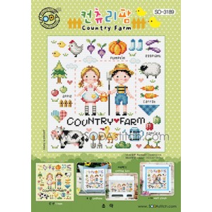Cross Stitch Chart Country...