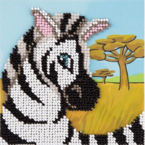 Kralen borduren Zebra - PANNA