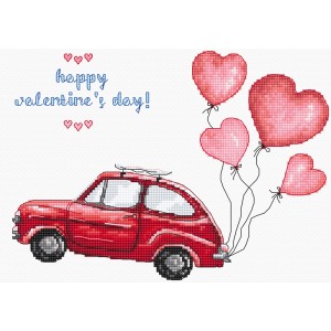 Cross stitch kit Happy...