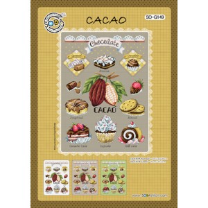 Cross stitch chart Cacao -...