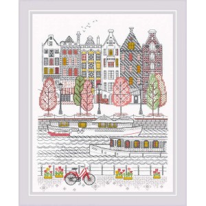Cross stitch kit City on...