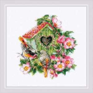Cross stitch kit Happy...