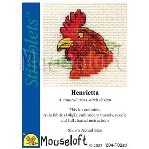 Cross stitch kit Henrietta...