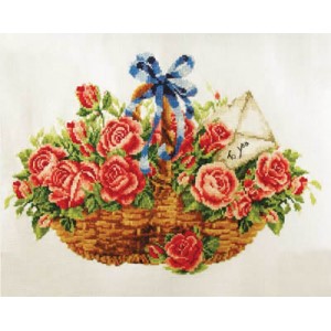 Pre-printed cross stitch...