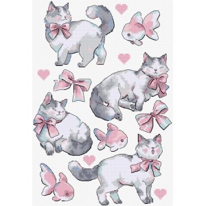 Borduurpakket Pink Dreams -...