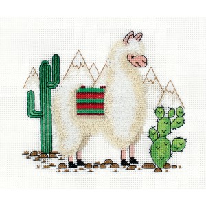 Cross stitch kit Llama - PANNA