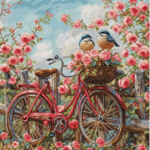 Cross stitch kit Bicycle...