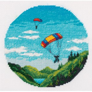 Borduurpakket Skydiving -...
