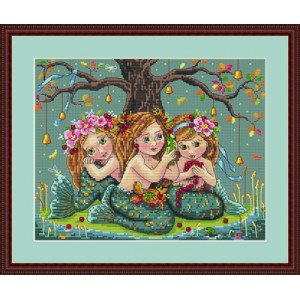 Cross Stitch Kit Meremaids...