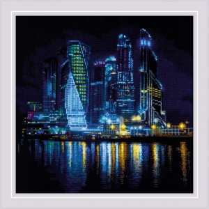 Cross stitch kit Night City...