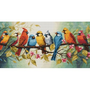 Cross stitch kit The Song...