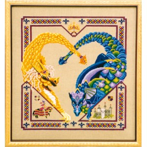 Borduurpatroon Dragon Heart...