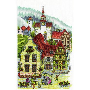 Cross Stitch Kit City - PANNA