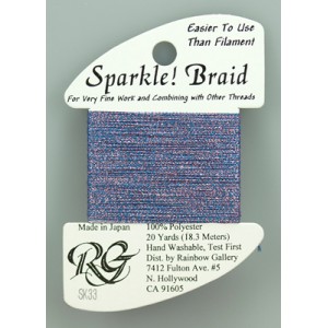 Sparkle Braid Blue Violet -...