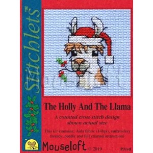Cross stitch kit The Holly...