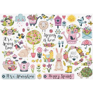 Cross stitch kit Spring...