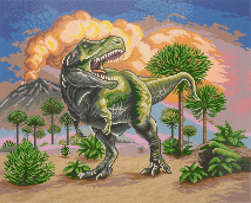 Diamond Painting Dinosaur - Freyja Crystal > Series ALVR > Freyja