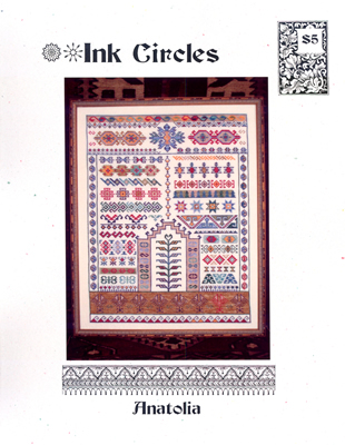 Ink Circles Cross Stitch Charts