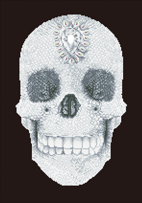 Diamond Dotz Crystal Skull - Needleart World > Medium ...