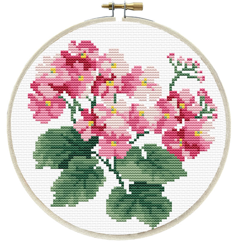 Pre-printed cross stitch kit Primavera - Needleart World > 14