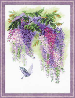 Riolis Cross Stitch Kit Watercolor Roses 