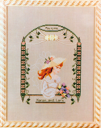 Cross Stitch Chart Summer Bride - Black Swan Designs