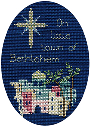 Borduurpakket Christmas Card - Bethlehem  - Bothy Threads