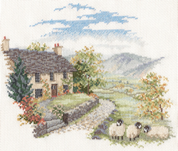Cross stitch kit Countryside - High Hill Farm - Bothy Threads