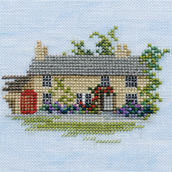 Cross stitch kit Minuets - Rose Cottage  - Bothy Threads
