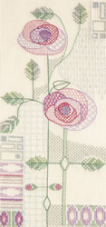 Cross stitch kit Mackintosh - Morning Rose - Bothy Threads