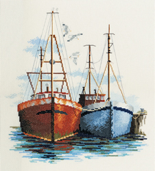 Borduurpakket Coastal Britain - Fish Quay - Bothy Threads