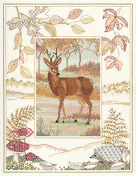 Borduurpakket Wildlife - Deer - Bothy Threads